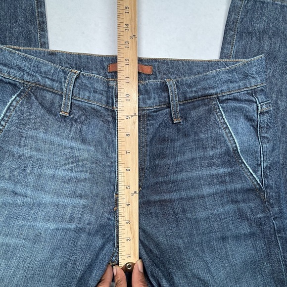 Joe's Jeans Slouched Straight Ankle Fit Jeans Men's 32 33X31 Denim Whiskers‎ EUC - Picture 6 of 11